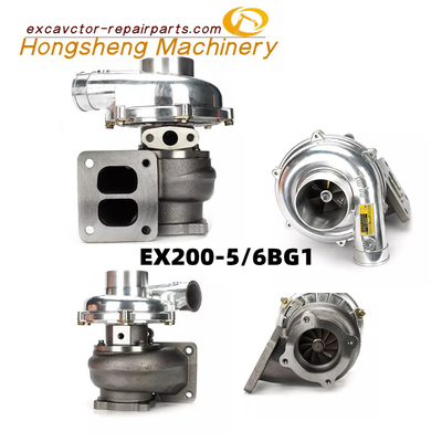 Ex200-6 Zx200 Zax230 Zax240 इंजन 6BG1 के लिए 114400-3770 खुदाई टर्बोचार्जर