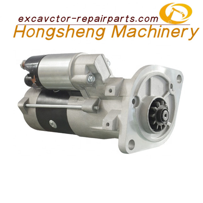 24V 11T 5.5KW खुदाई स्टार्टर मोटर कोबेल्को SK200-6 HD820 इसुजु 6D34 M8T87171