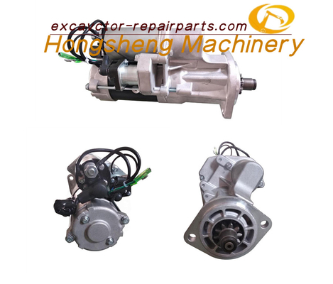 कोबेल्को SK130-8 खुदाई स्टार्टर मोटर 24V 10T 5.0KW 0-24000-0228