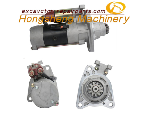 SK450 SK480-6 खुदाई स्टार्टर मोटर मित्सुबिशी 6D24 M9T60171 24V 11T 5.5KW