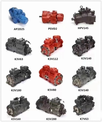 कोबेल्को SK200-6 SK200-6E कावासाकी हाइड्रोलिक पंप K3V112DT K3V112DTP K3V112